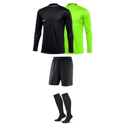 Pack Nike Arbitre de football FFF maillot manches longues short chaussettes