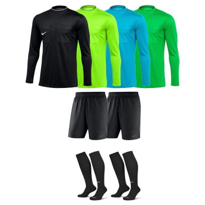 Pack Nike Arbitre de football FFF maillot manches longues short chaussettes