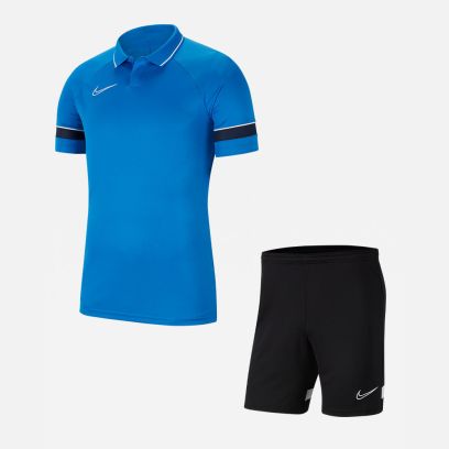 Product set Nike Academy 21 for Child. Polo Shirt + Shorts (2 items)