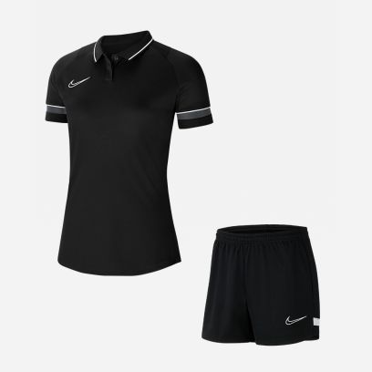 Produkt-Set Nike Academy 21 für Frau. Polo + Shorts (2 artikel)