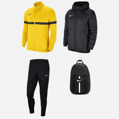 Conjunto Nike Academy 21 para Hombre. Chándal + Parka + Mochila (4 productos)