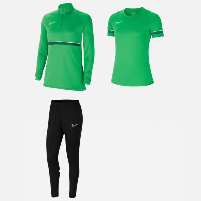 Conjunto Nike Academy 21 para Mujeres. Chándal + Camiseta (3 productos)