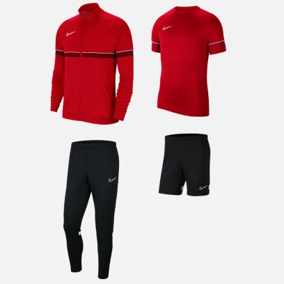 Ensemble Nike Academy 21 pour Homme. Survêtement + Maillot + Short (4 pièces)