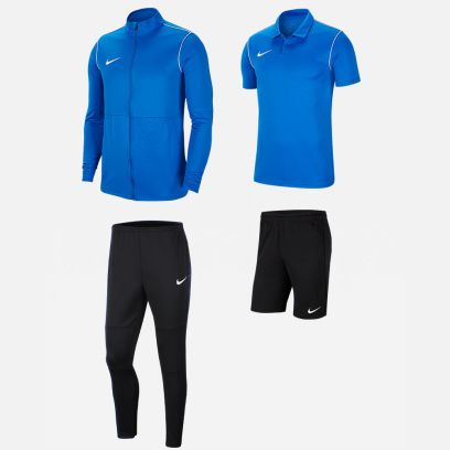 Produkt-Set Nike Park 20 für Mann. Trainingsanzug + Polo + Short (4 artikel)