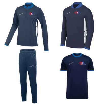 Pack ESL Athlétisme - Section Bron pour Enfant (4 pièces) | Maillot + Haut 1/4 Zip + Veste + Pantalon de survêtement |