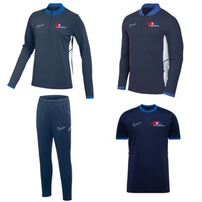 Pack ESL Athlétisme - Section Pierre-Bénite pour Homme (4 pièces) | Maillot + Haut 1/4 Zip + Veste + Pantalon de survêtement |