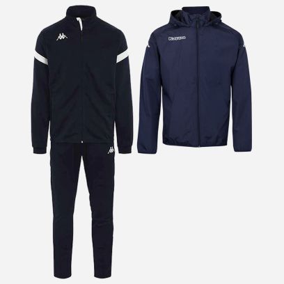 Ensemble Kappa Dalcito pour Homme. Ensemble de survêtement + Coupe-vent (2 pièces)