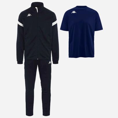 Ensemble Kappa Dalcito pour Homme. Ensemble de survêtement + Maillot (2 pièces)