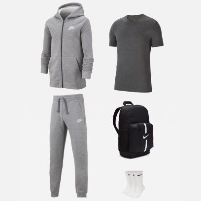 Ensemble Nike Sportswear pour Enfant. Ensemble de jogging + Tee-shirt + Sac + Chaussettes (5 pièces)