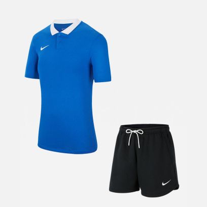 Produkt-Set Nike Team Club 20 für Frau. Polo + Shorts (2 artikel)