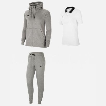 Conjunto Nike Team Club 20 para Mujeres. Chándal + Polo (3 productos)