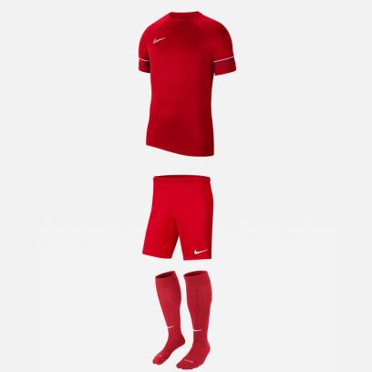 Conjunto Nike Academy 21 para Niño. Camiseta + Pantalón corto + Calcetines (3 productos)