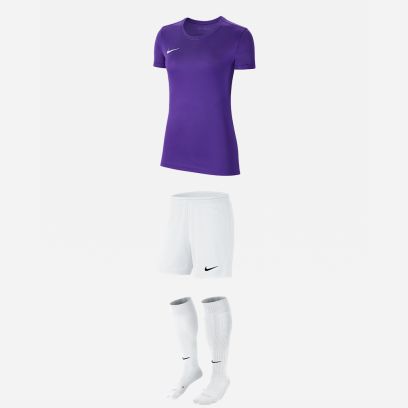 Conjunto Nike Park VII para Mujeres. Camiseta + Pantalón corto + Calcetines (3 productos)