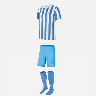 Ensemble Nike Striped Division IV pour Enfant. Maillot + Short + Chaussettes (3 pièces)