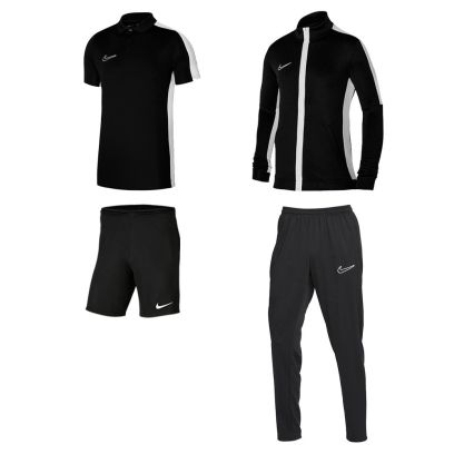 Ensemble Nike Academy 23 pour Homme. Survêtement + Polo + Short (4 pièces)