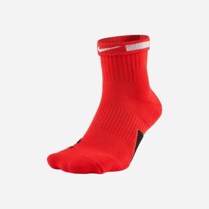 Basketball socks Nike Elite Red for men