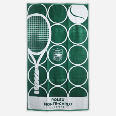 Towel Rolex Monte-Carlo Masters Green for unisex