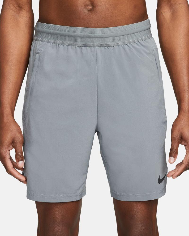 Men's Nike Pro Dri-Fit Flex Vent Max 8in Short - DM5950-084 - Grey ...