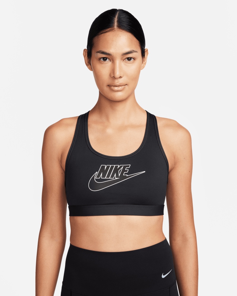 Women's Nike Swoosh Medium-Support Logo Padded Bra