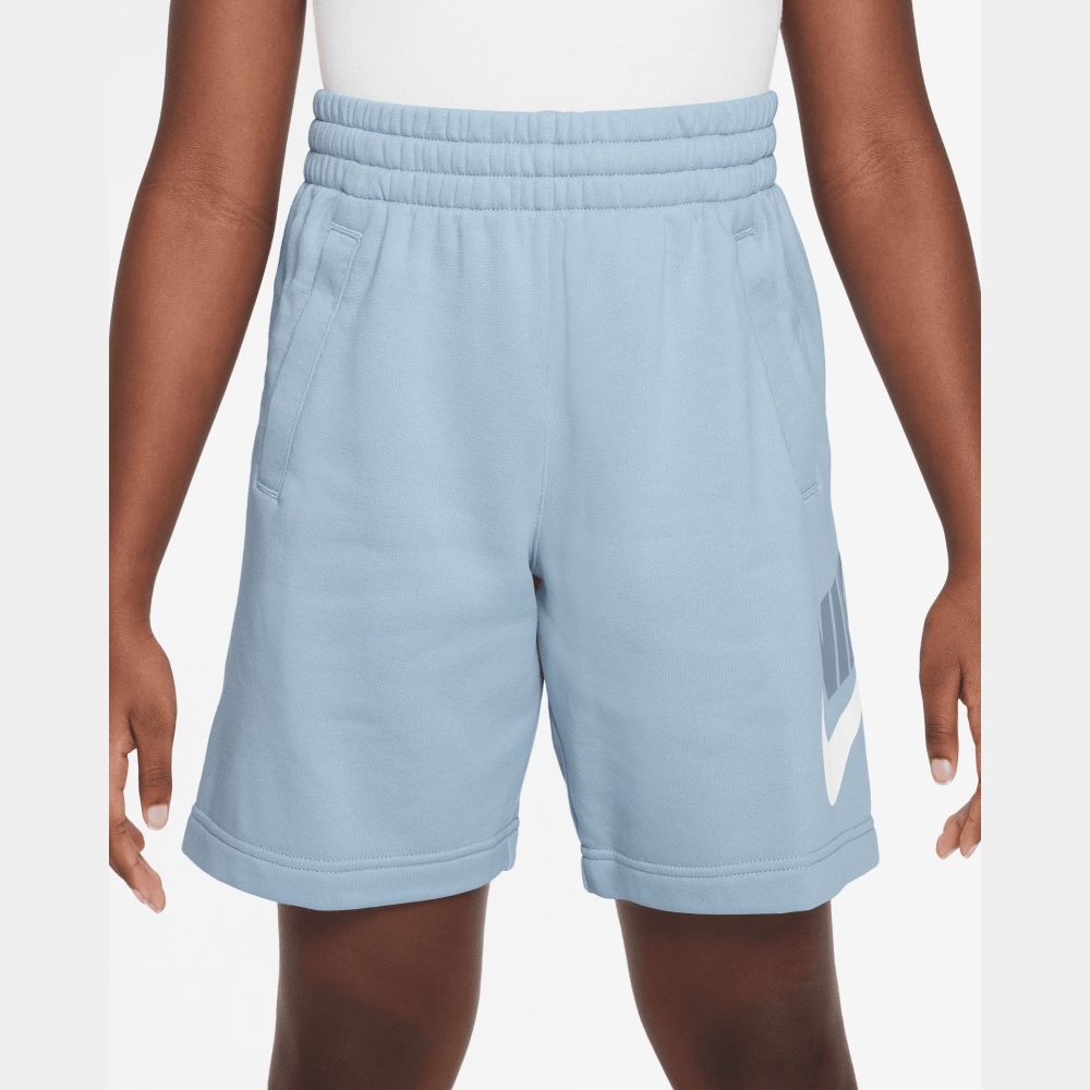 Short Nike Sportswear Club Fleece Bleu Ciel pour Enfant EKINSPORT