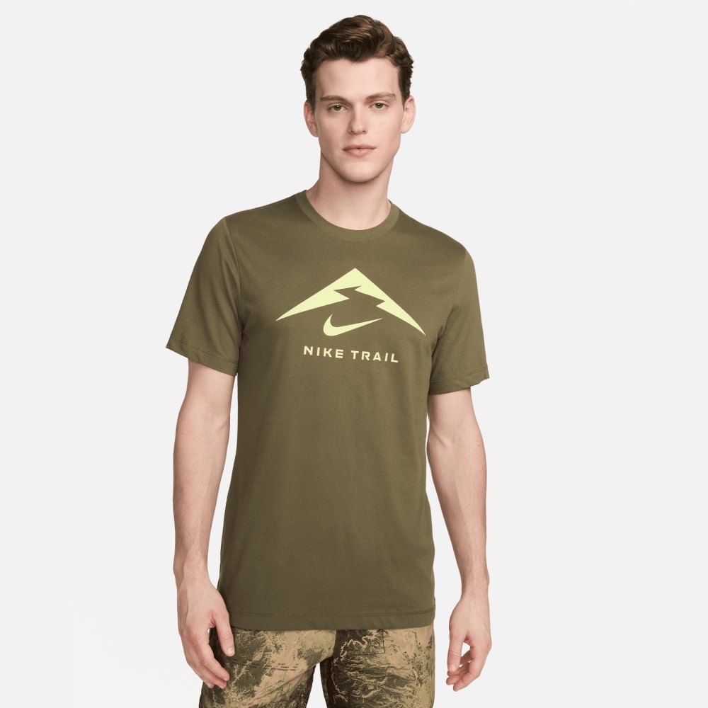 Nike dri fit olive green hotsell