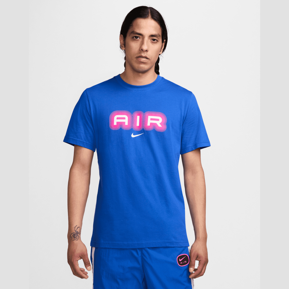 Nike air blue t shirt on sale