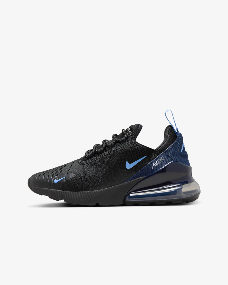 Nike Air Max 270 Schwarz Marineblau Kinderschuhe EKINSPORT