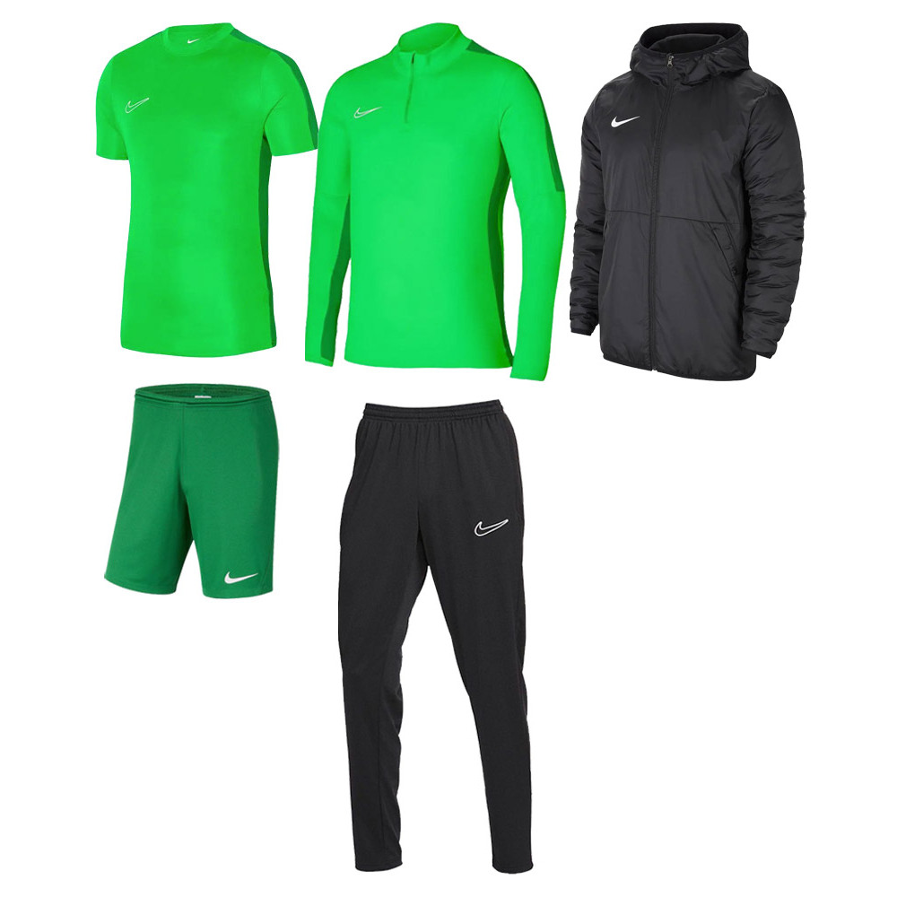 Pack Nike Academy 23 pour Enfant. Survetement Maillot Short Parka