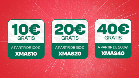 Até 40€ oferecidos para o Natal